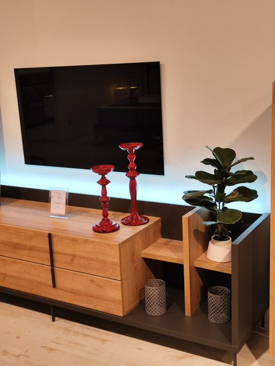 Conjunt moble menjador acabat sintético de Salcedo 306CMS // ABANS 1710€ // OFERTA EXPO 1200€