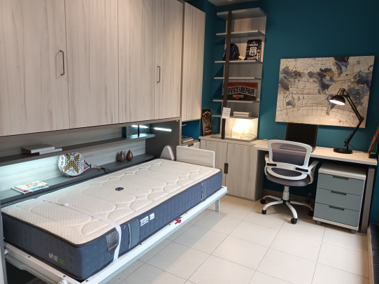 Dormitorio juvenil cama plegable. FORMAS / Antes 2.990€ // Ahora 1.950€