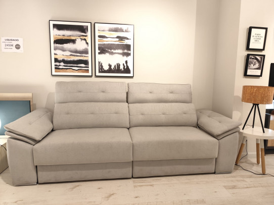 Sofa lliscant electric 260CMS ACOMODEL //  ABANS 2200€ //  OFERTA EXPO 1150€