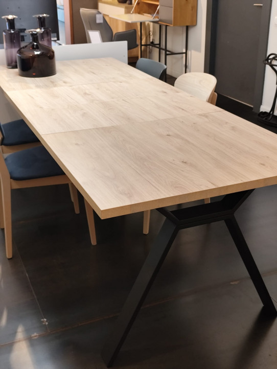 Taula menjador extensible MODEL ELSA DE PEMI de 150X90 +40+40CMS // ABANS 874€ // OFERTA EXPO 525€